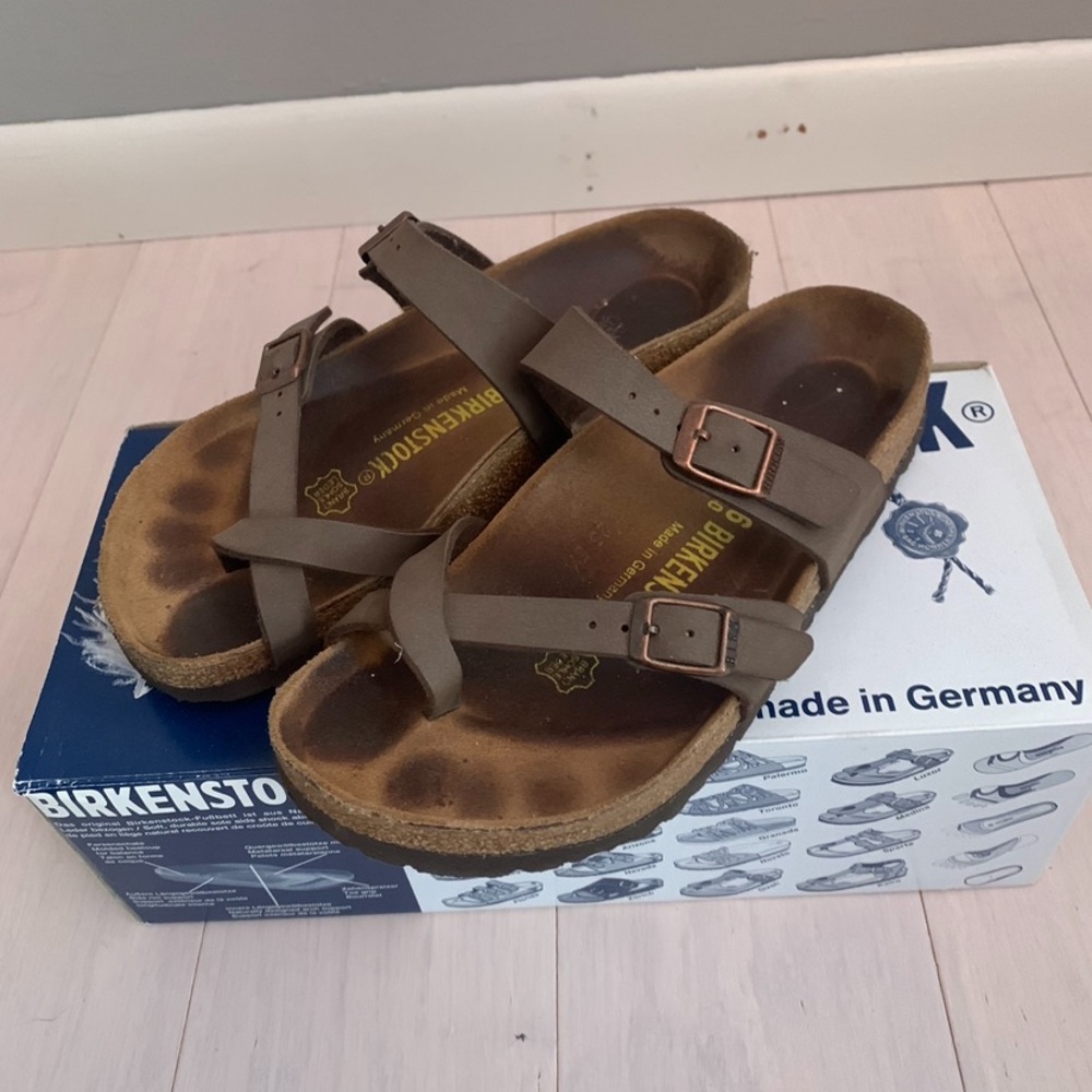 BIRKENSTOCK ‘Mayari’ Boho Sandals in Mocha Size EU 36